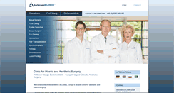 Desktop Screenshot of bodenseeklinik.com